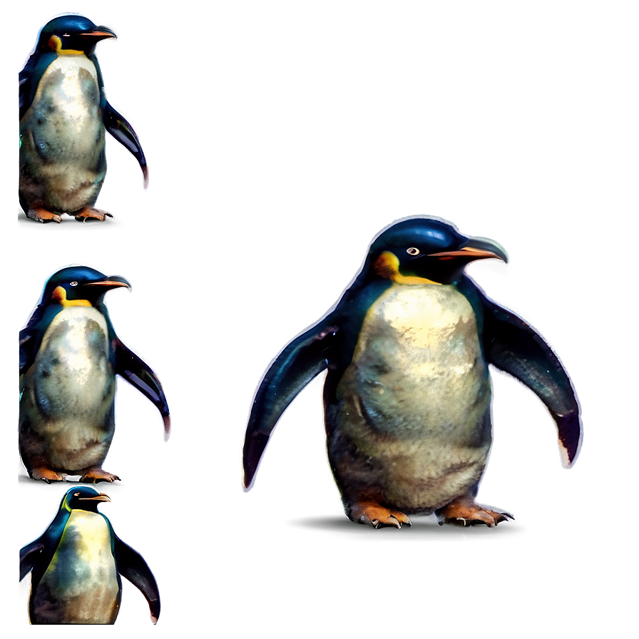 Vintage Penguins Png Efx