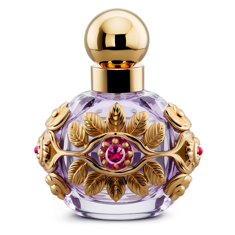 Vintage Perfume Bottle Transparent Png 06212024