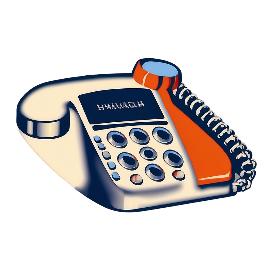 Vintage Phone Logo Png Qrv42