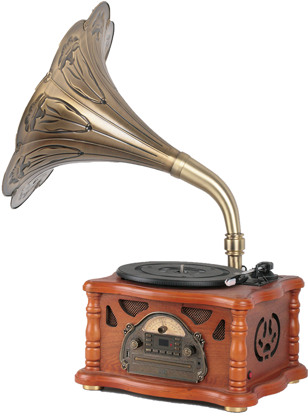 Vintage Phonograph Classic Design