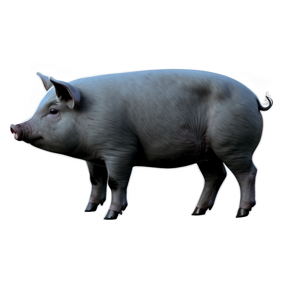 Vintage Pig Png 85