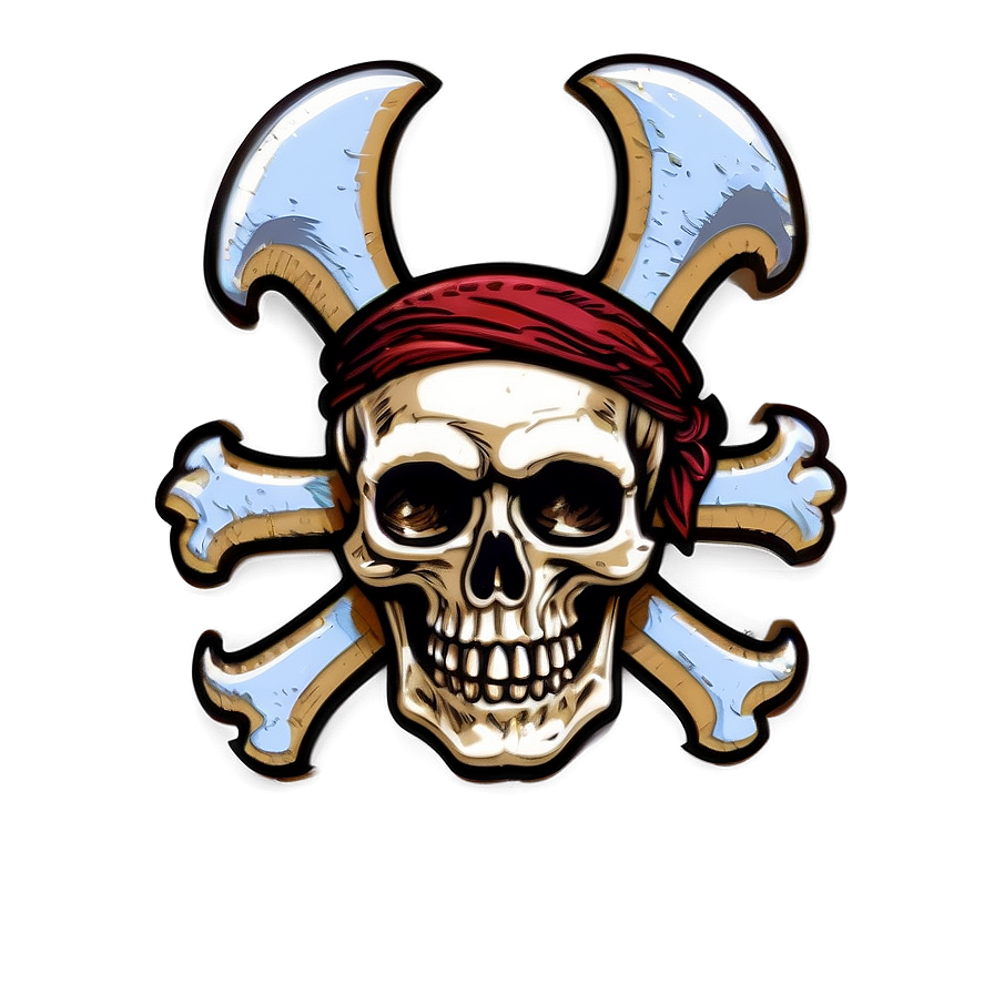 Vintage Pirate Emblem Png Lmk77