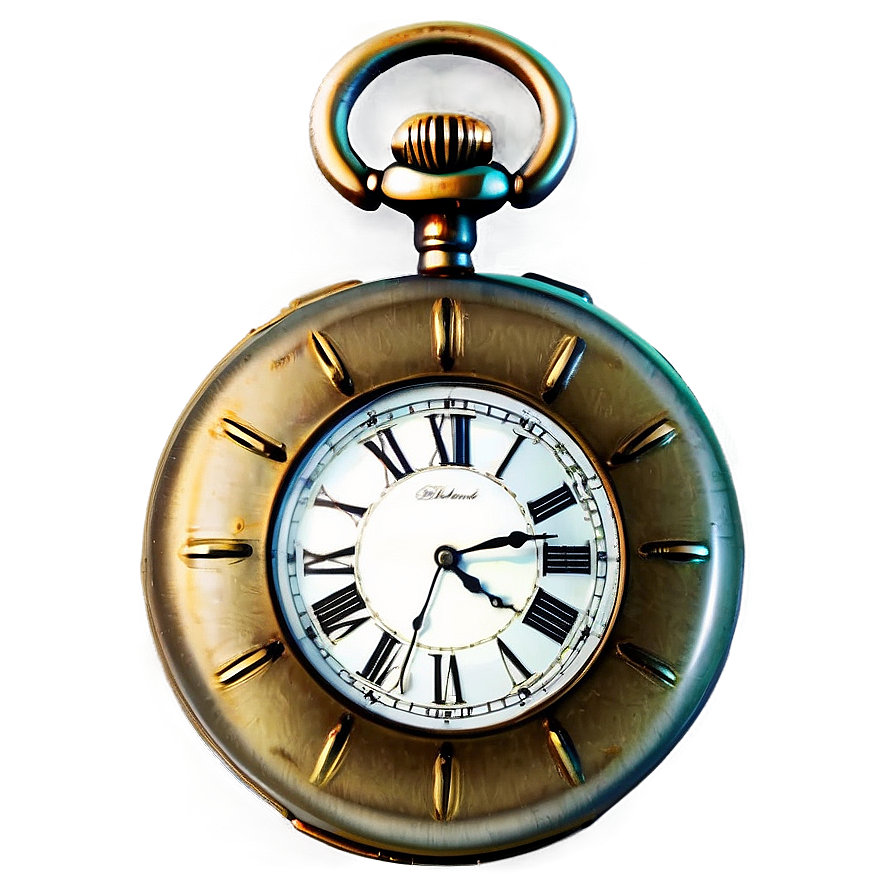 Vintage Pocket Watch Png Ios