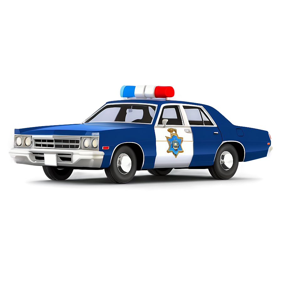 Vintage Police Car Png 48