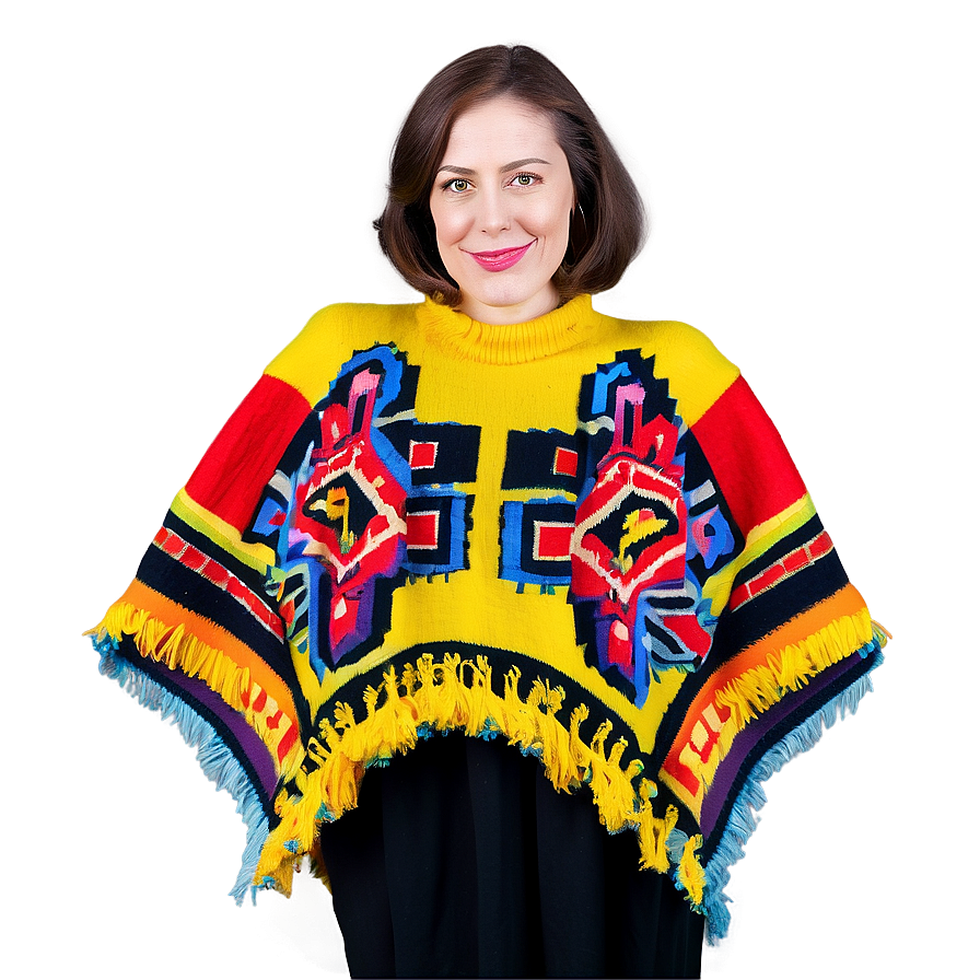 Vintage Poncho Rediscovered Png 75