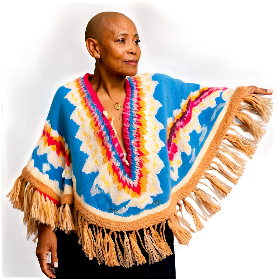 Vintage Poncho Rediscovered Png Yis58