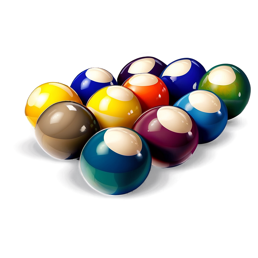 Vintage Pool Balls Png Mtn