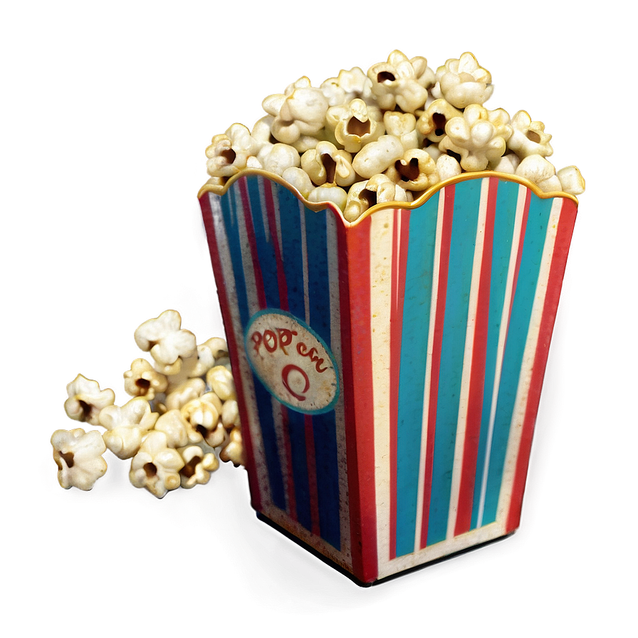 Vintage Popcorn Png Jgr