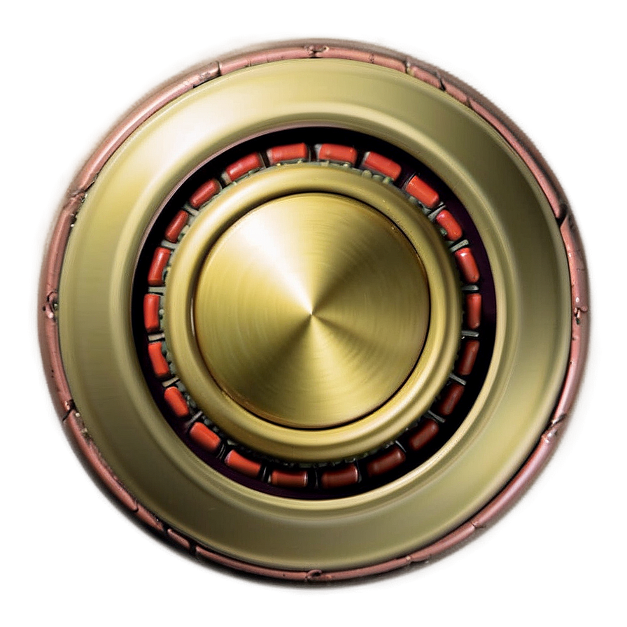 Vintage Power Button Png 06212024