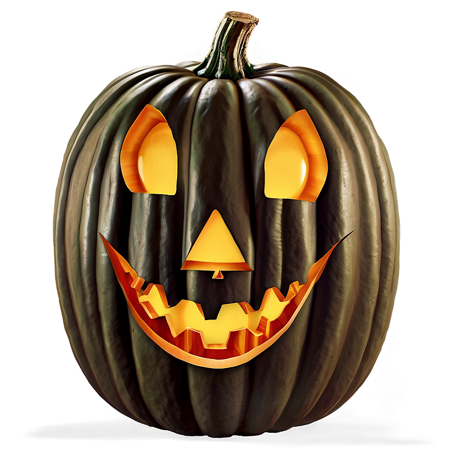 Vintage Pumpkin Face Png 9