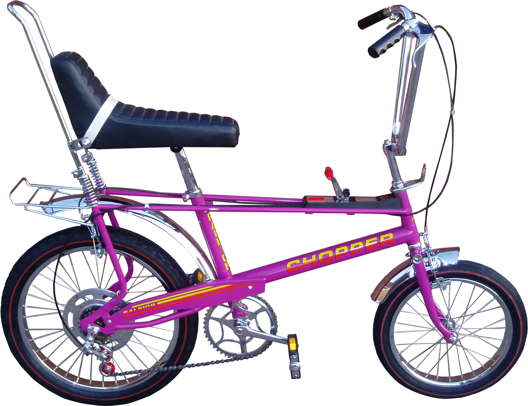 Vintage Purple Chopper Bicycle