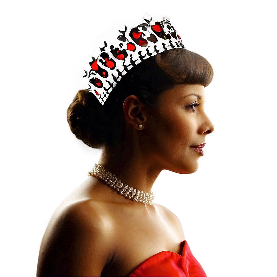 Vintage Queen Crown Silhouette Png Uqp