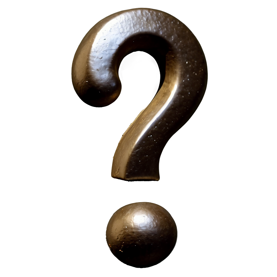 Vintage Question Mark Transparent Png Mqk76