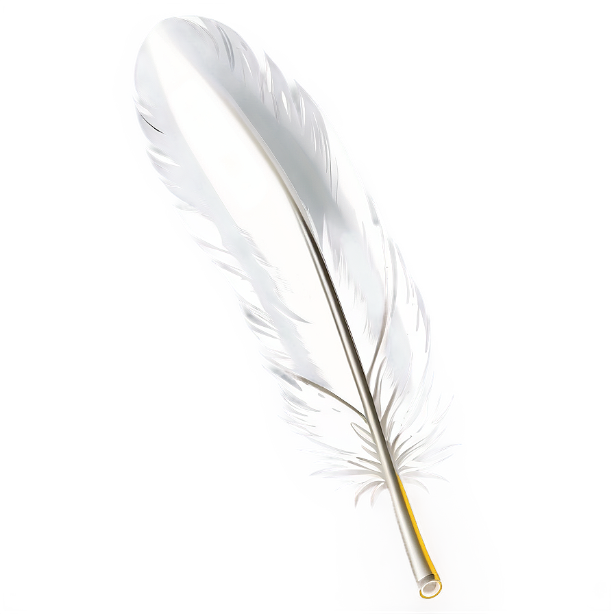 Vintage Quill Pen Feather Png 79