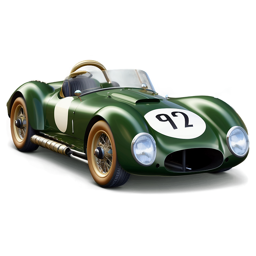 Vintage Race Car Png 05242024