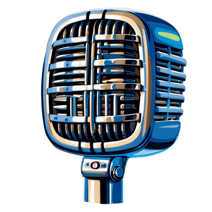 Vintage Radio Microphone Png Oio78