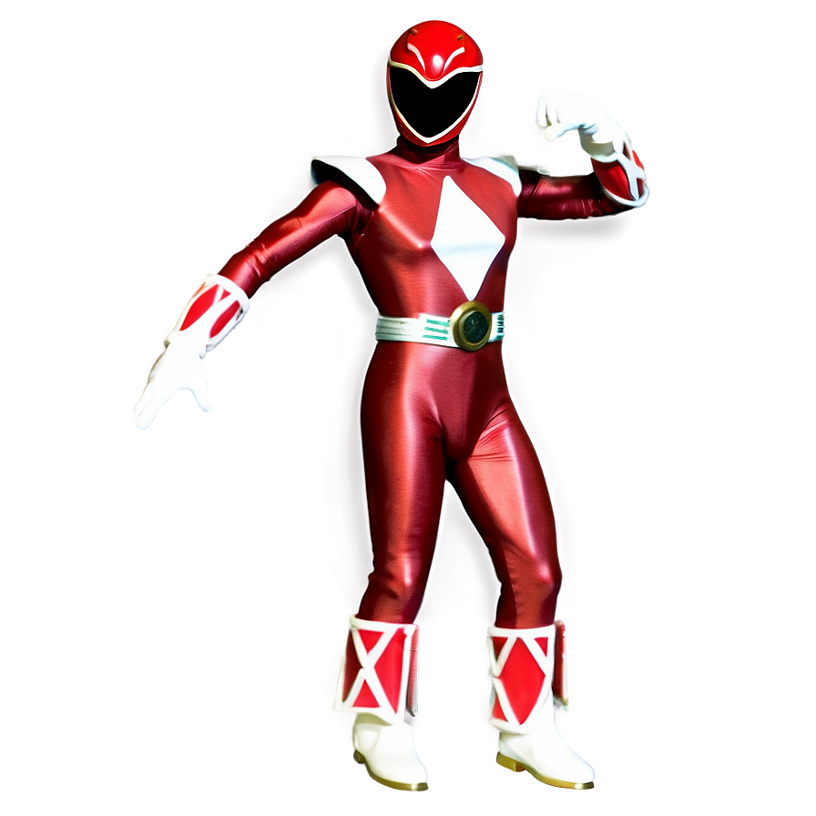 Vintage Red Power Ranger Png 06292024