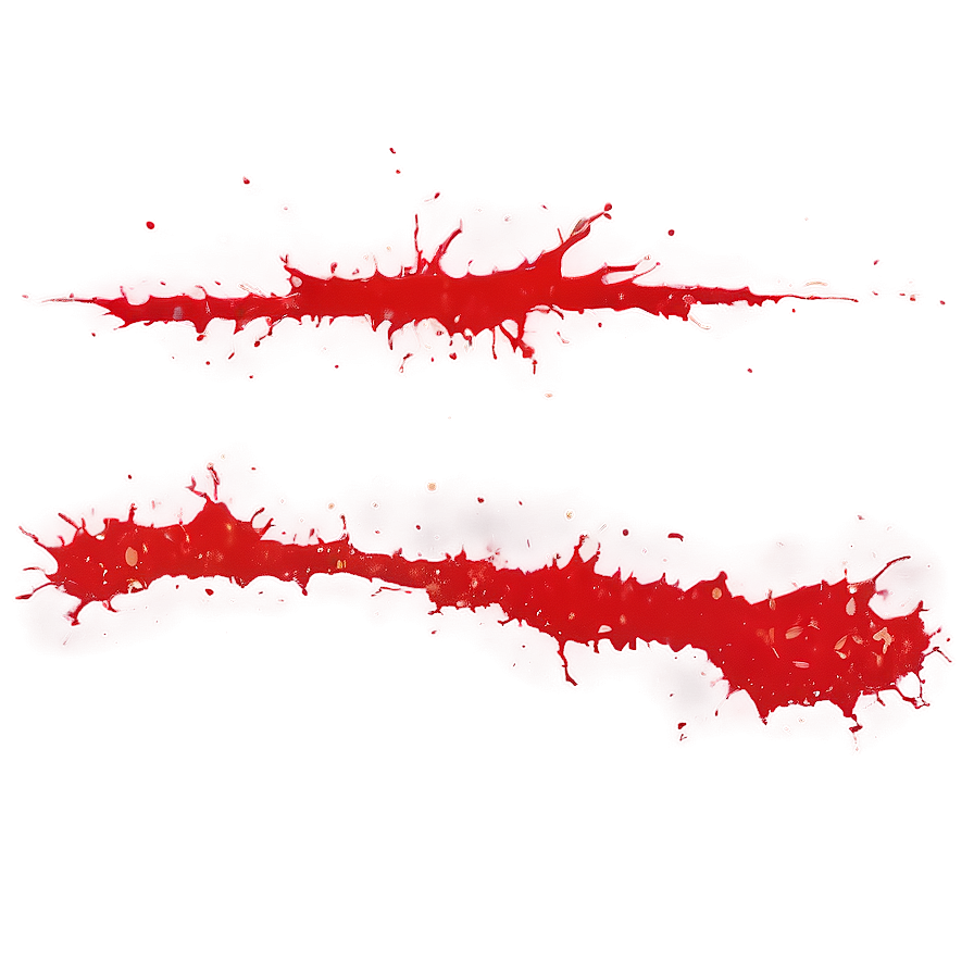 Vintage Red Splatter Png Btt69