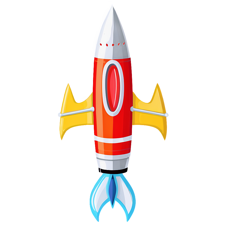 Vintage Rocket Png Chk