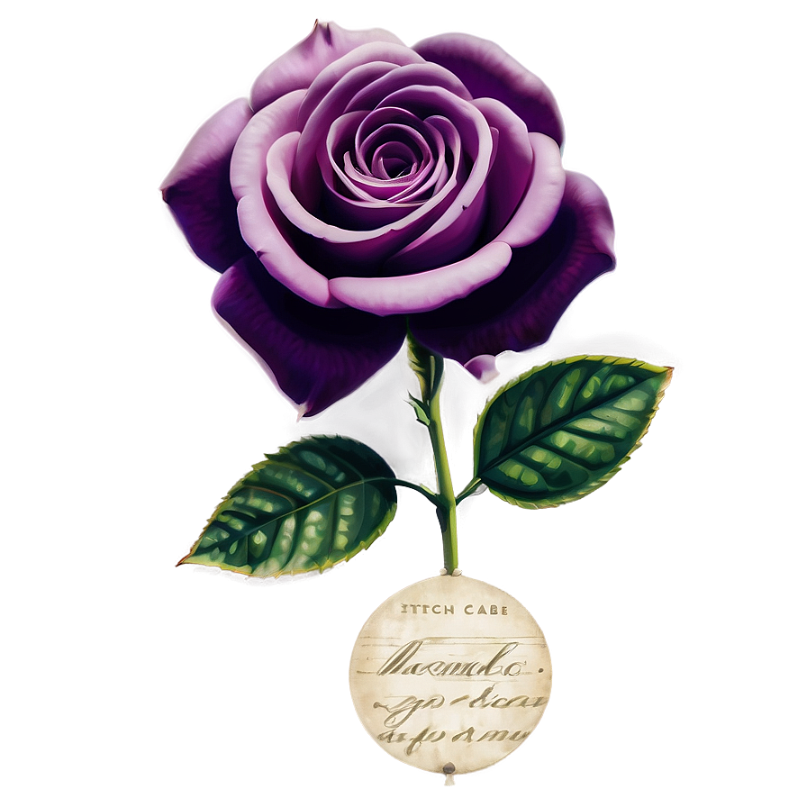 Vintage Rose Memory Png 06292024