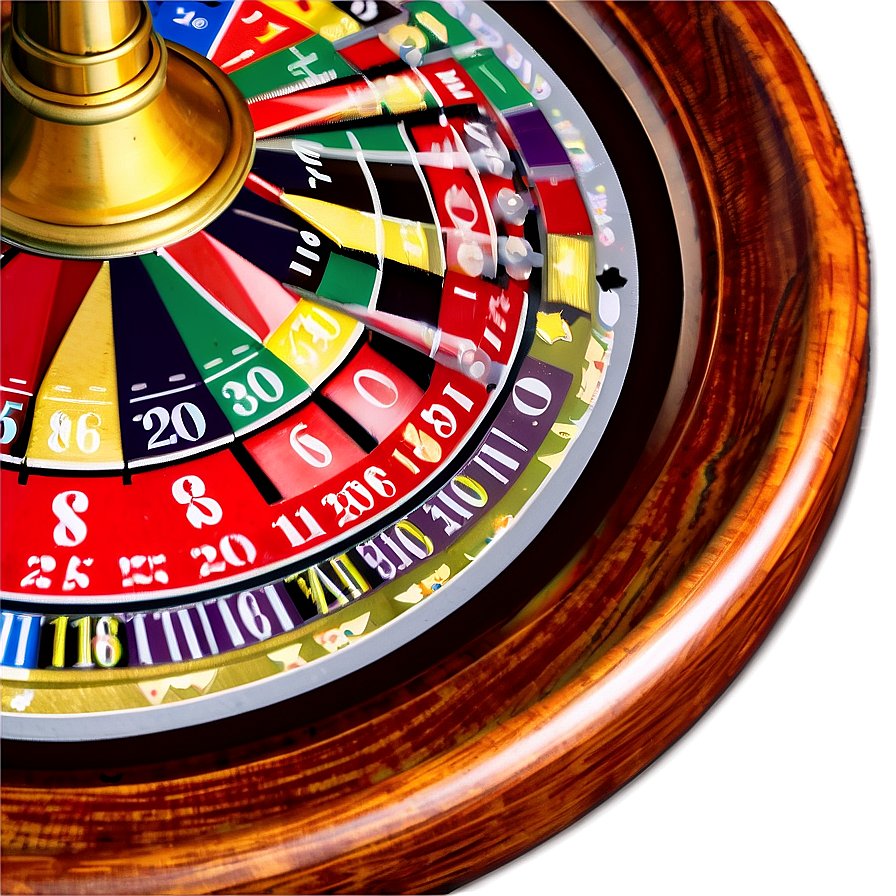 Vintage Roulette Wheel Picture Png 94