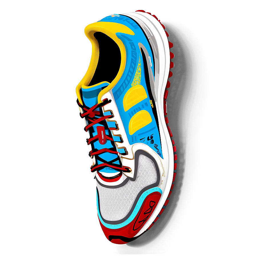 Vintage Running Shoe Png Elg