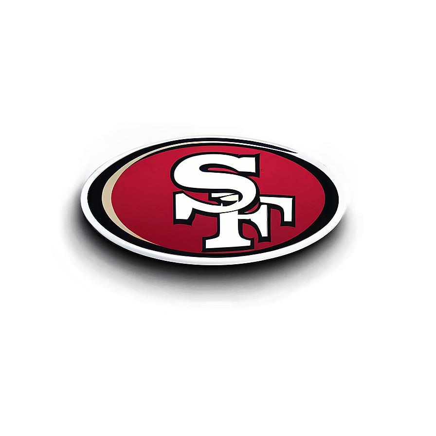 Vintage San Francisco 49ers Emblem Png Khp88