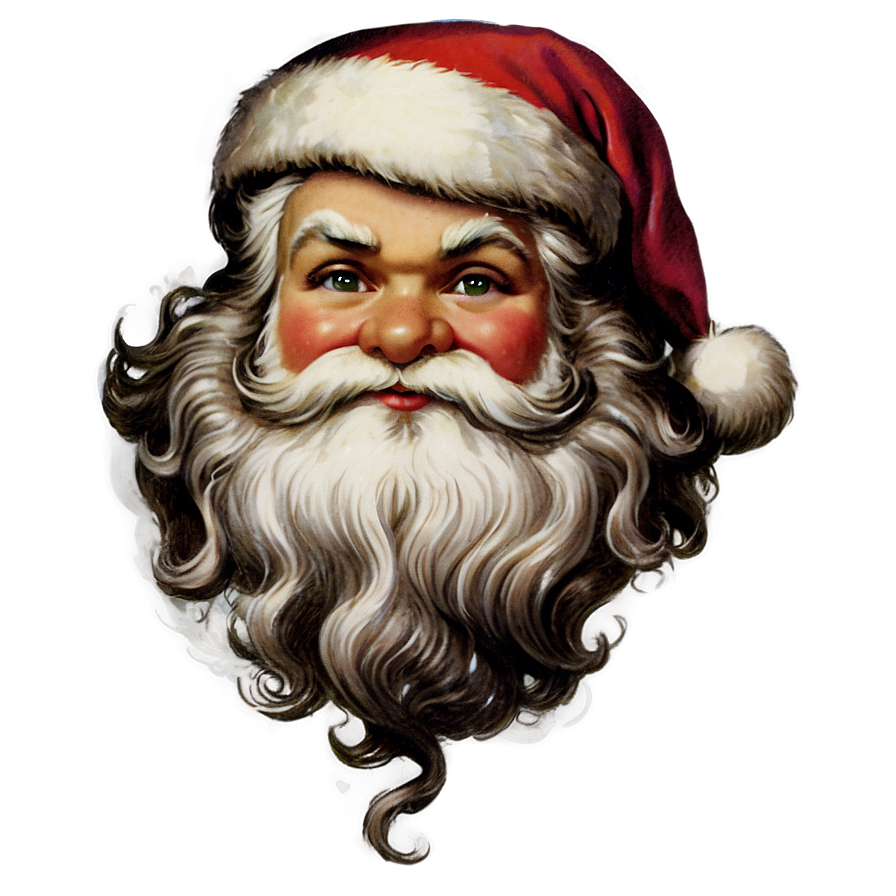 Vintage Santa Claus Png 97