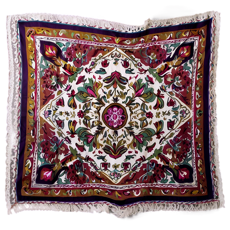 Vintage Scarf Png 05252024