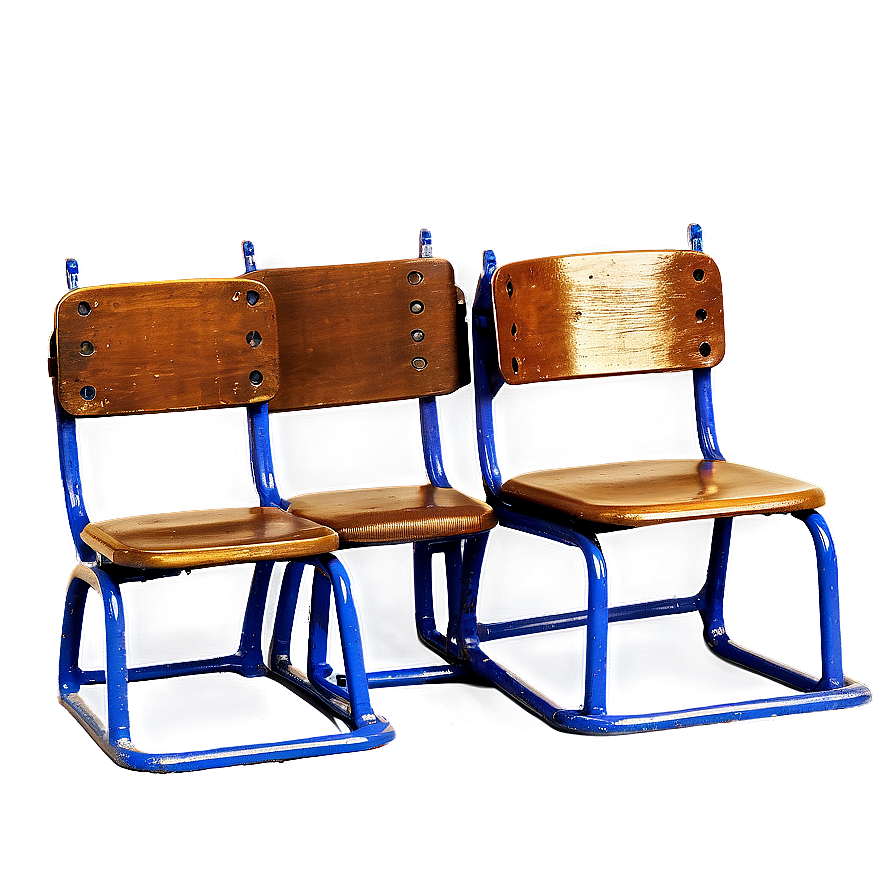 Vintage School Chair Png Ywx