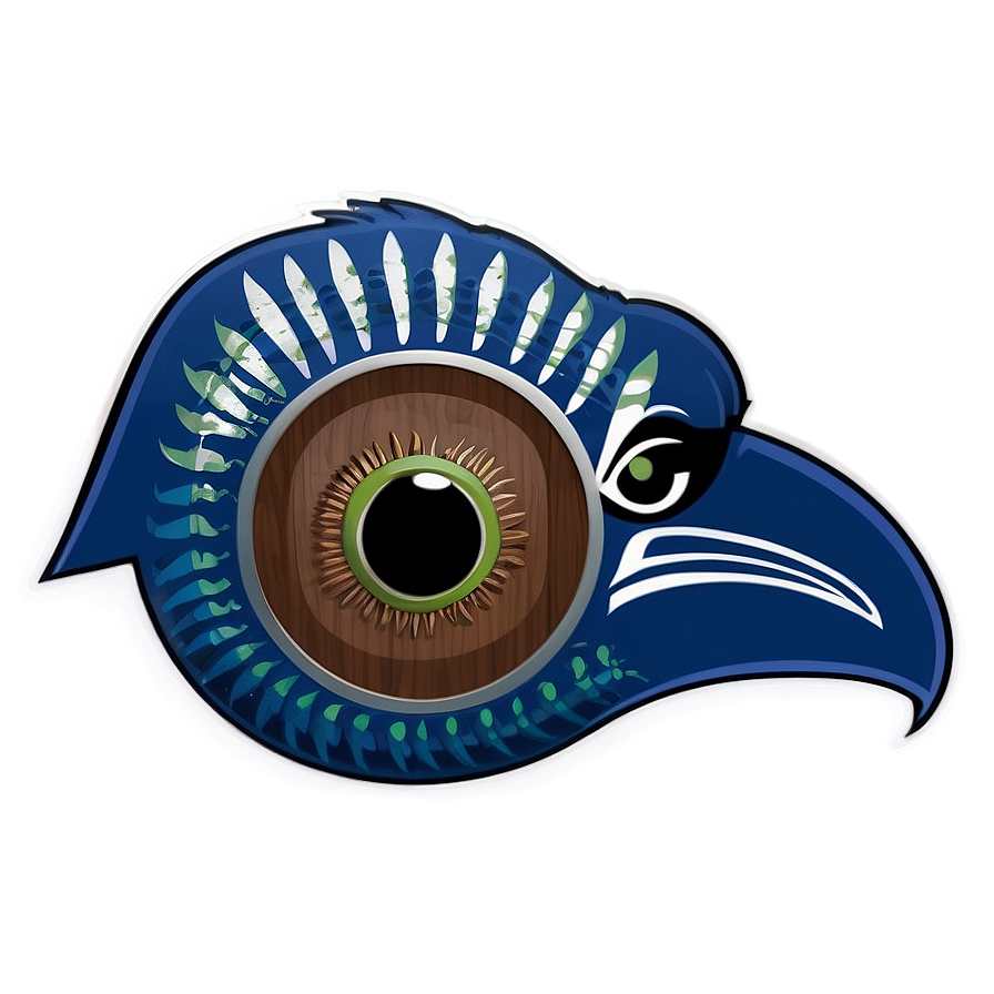 Vintage Seahawks Logo Png Deb