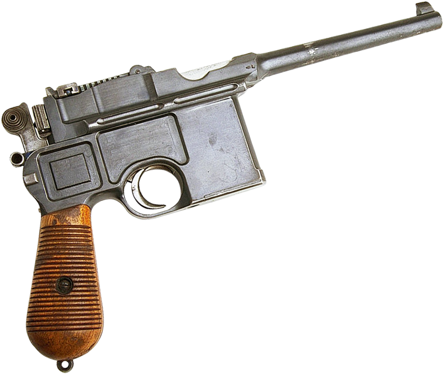 Vintage Semi Automatic Pistol