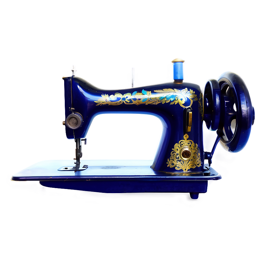 Vintage Sewing Machine Png 06202024