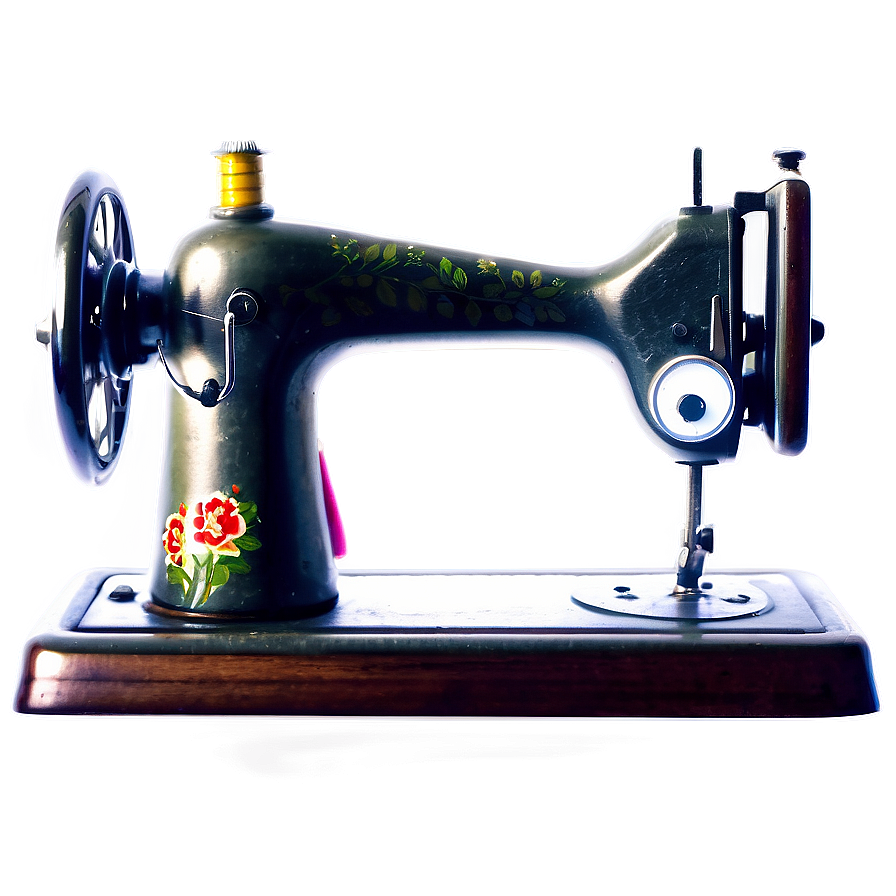 Vintage Sewing Machine Png 48