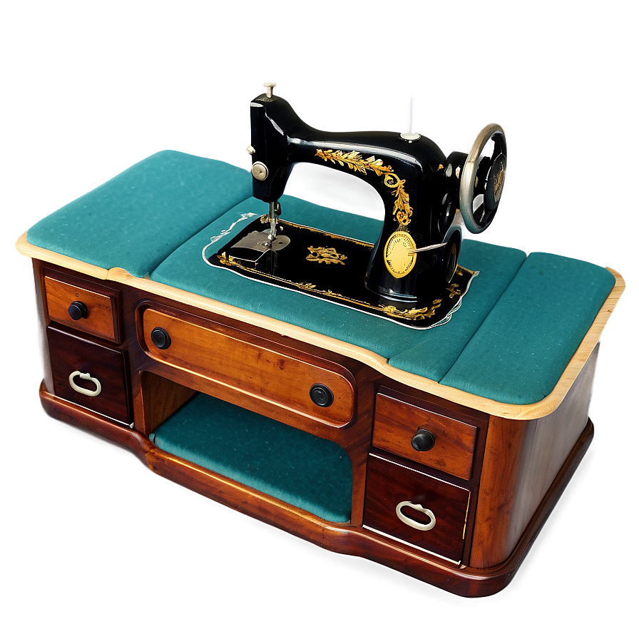 Vintage Sewing Machine Png Bfx