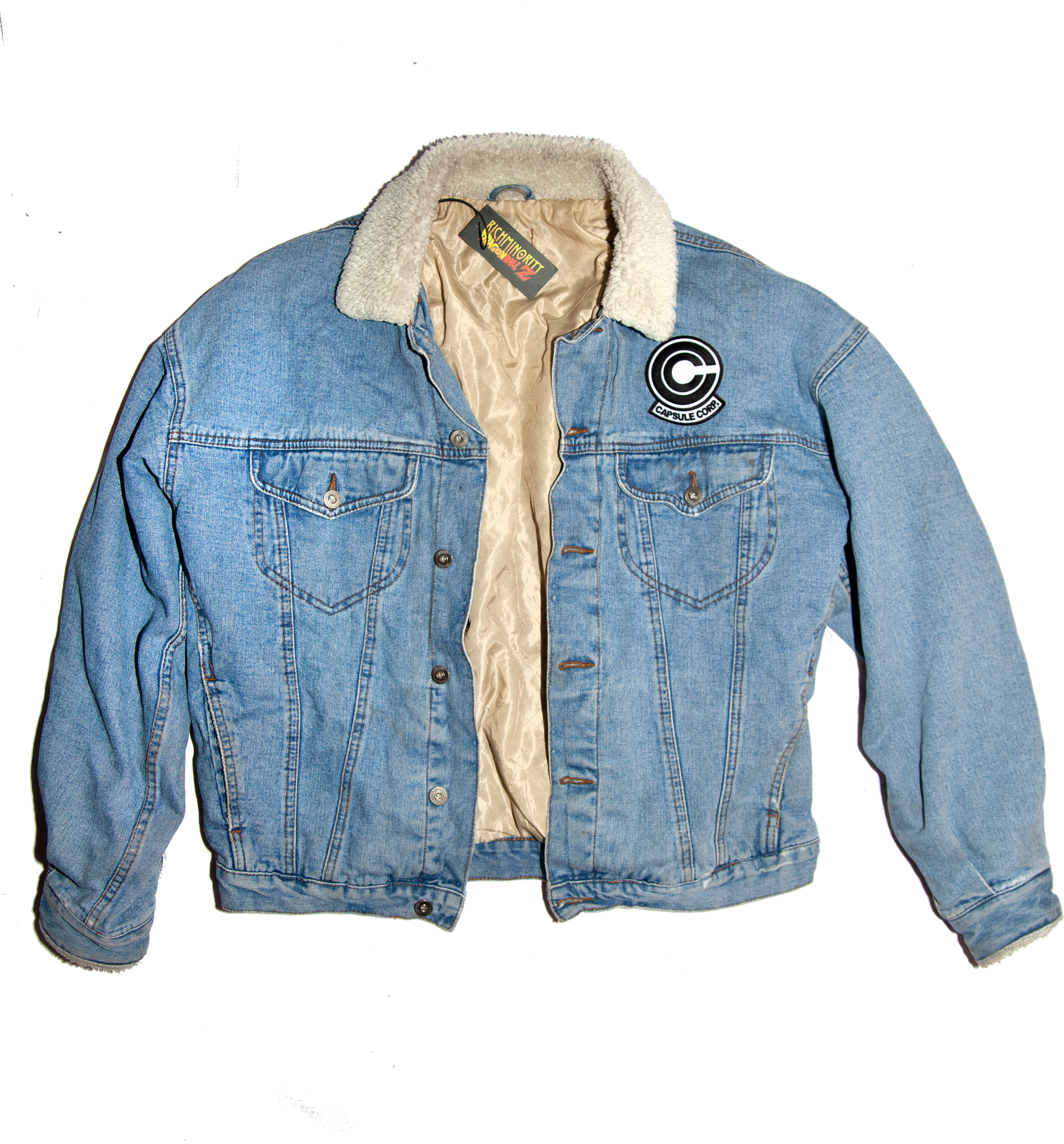 Vintage Sherpa Lined Denim Jacket