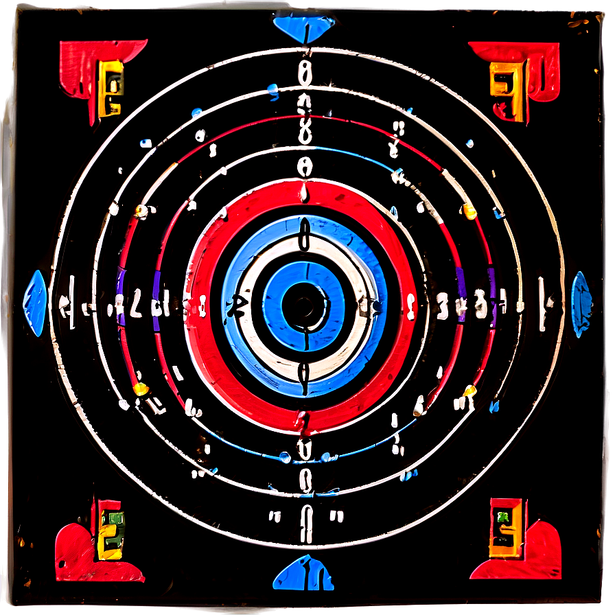 Vintage Shooting Target Png 06112024