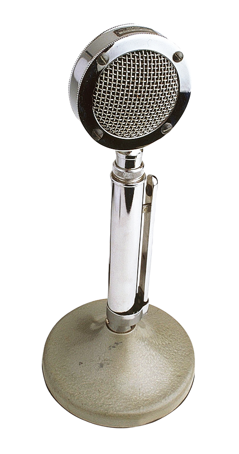 Vintage Silver Microphone