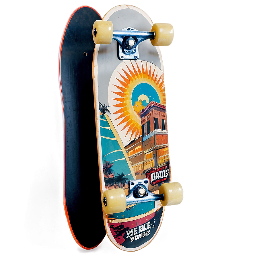 Vintage Skateboard Posters Png 05212024