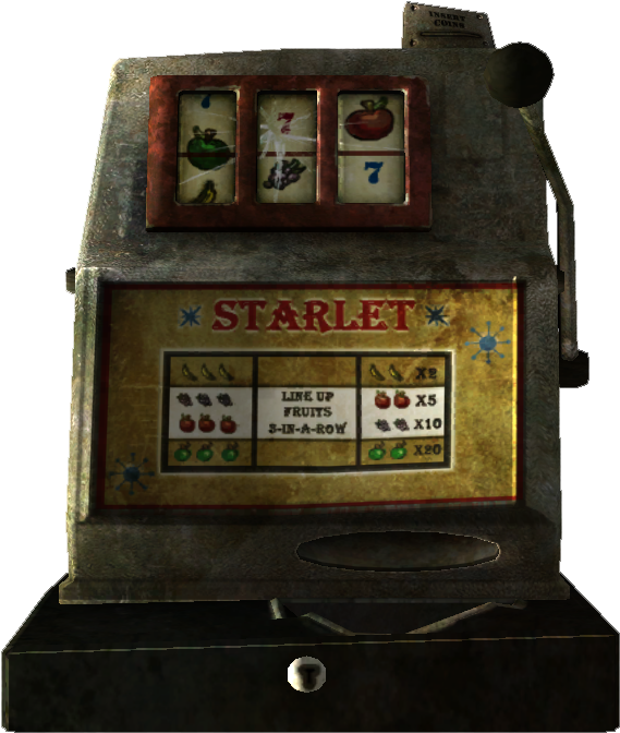 Vintage Slot Machine3 D Model