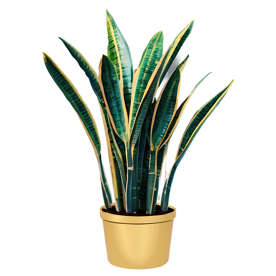 Vintage Snake Plant Png 44