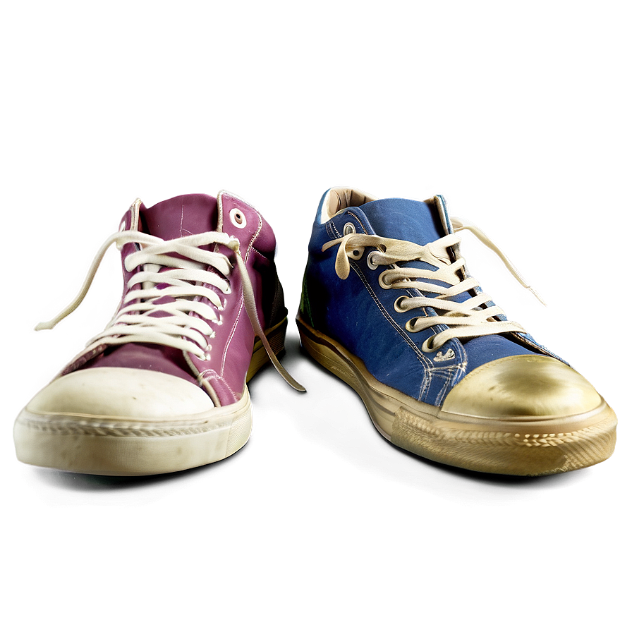 Vintage Sneaker Collection Png 06112024