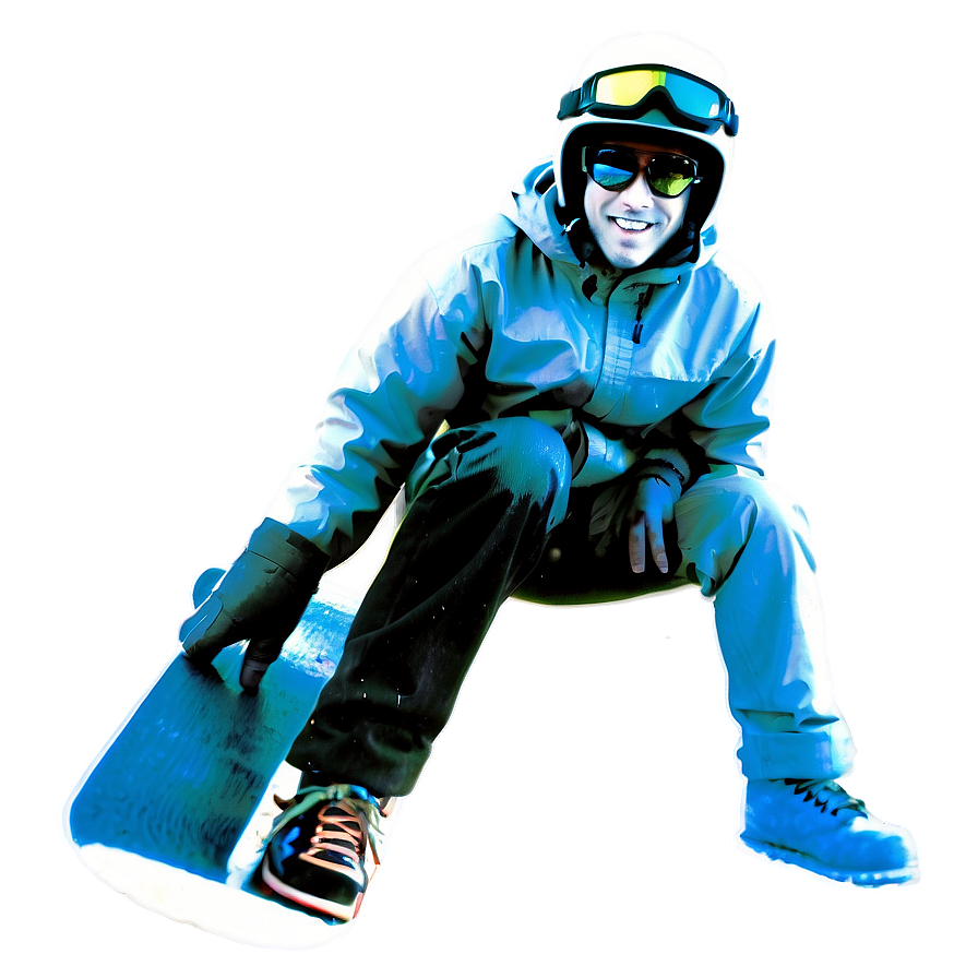 Vintage Snowboarding Png 06232024