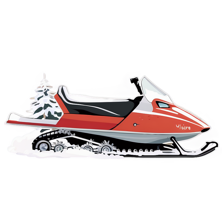 Vintage Snowmobile Collection Png 26