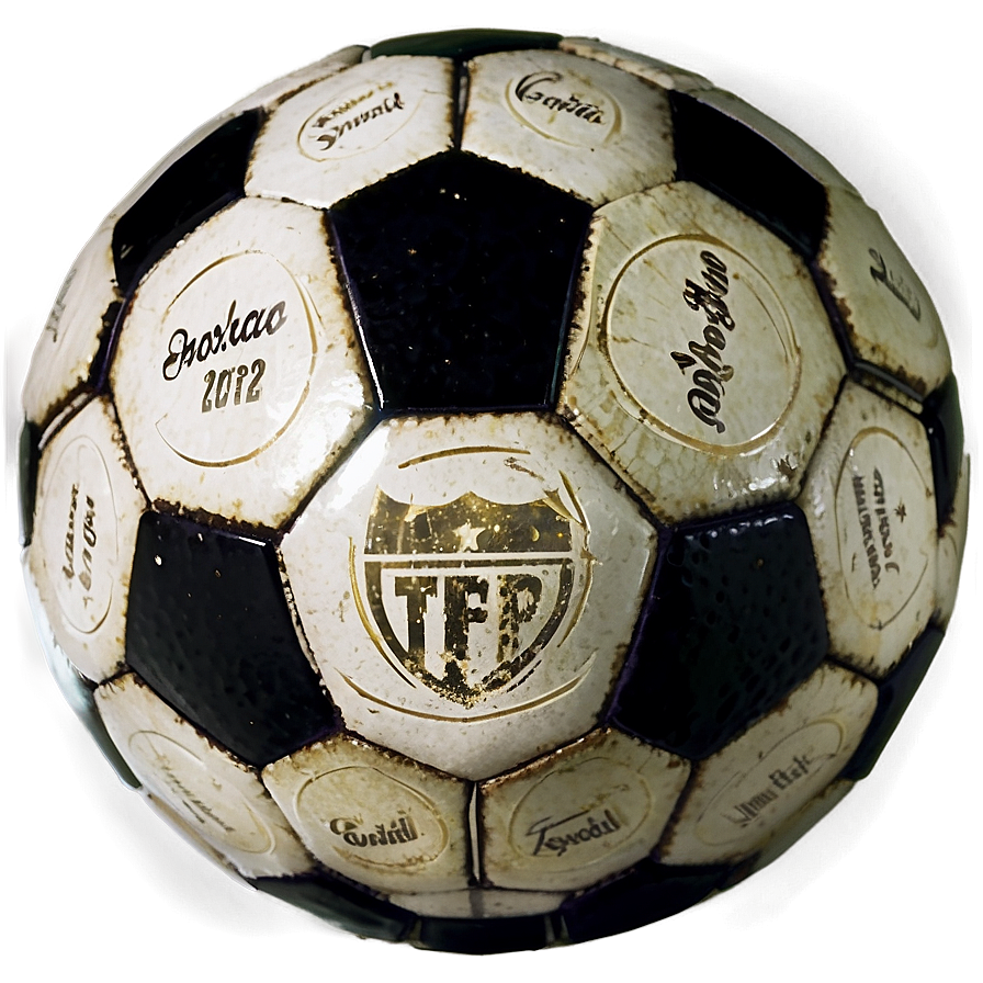 Vintage Soccer Ball Png 04292024