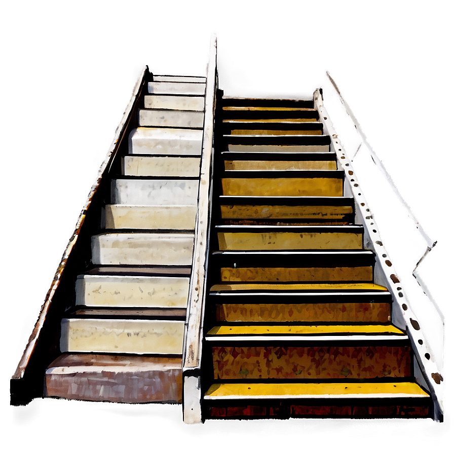 Vintage Staircase Png 06122024