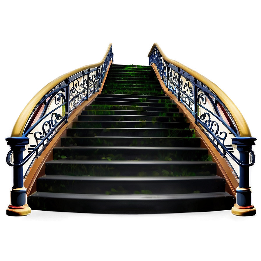 Vintage Staircase Png Yij