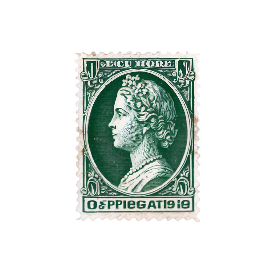 Vintage Stamp Curated Collection Png 63