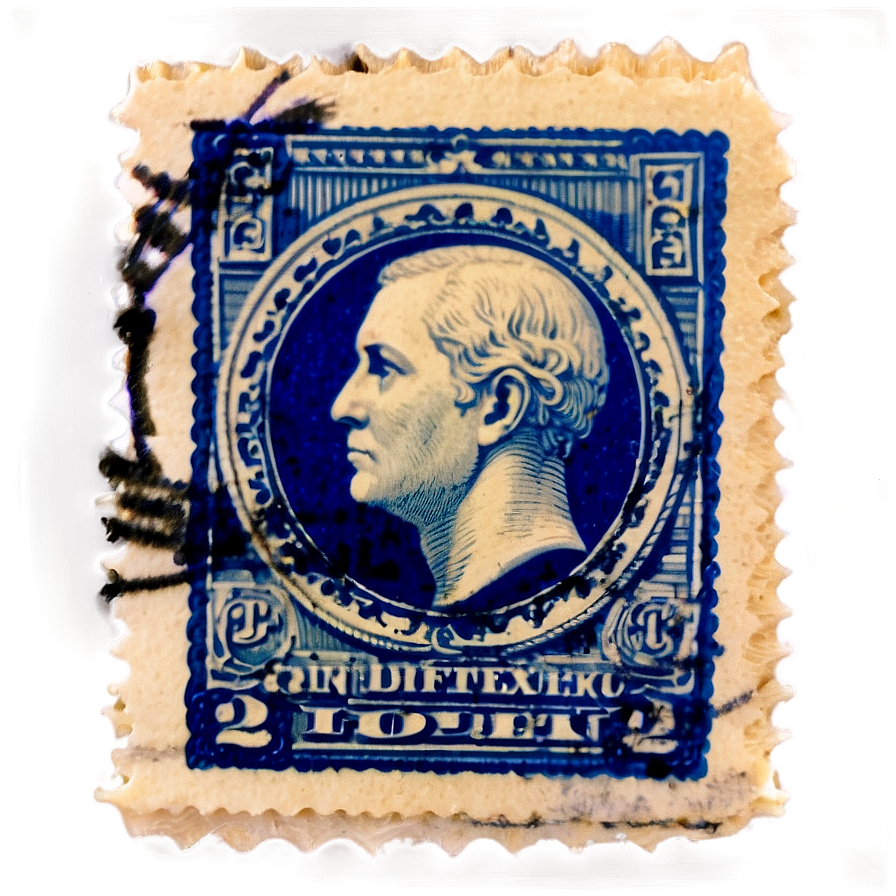 Vintage Stamp Engraving Png 06282024