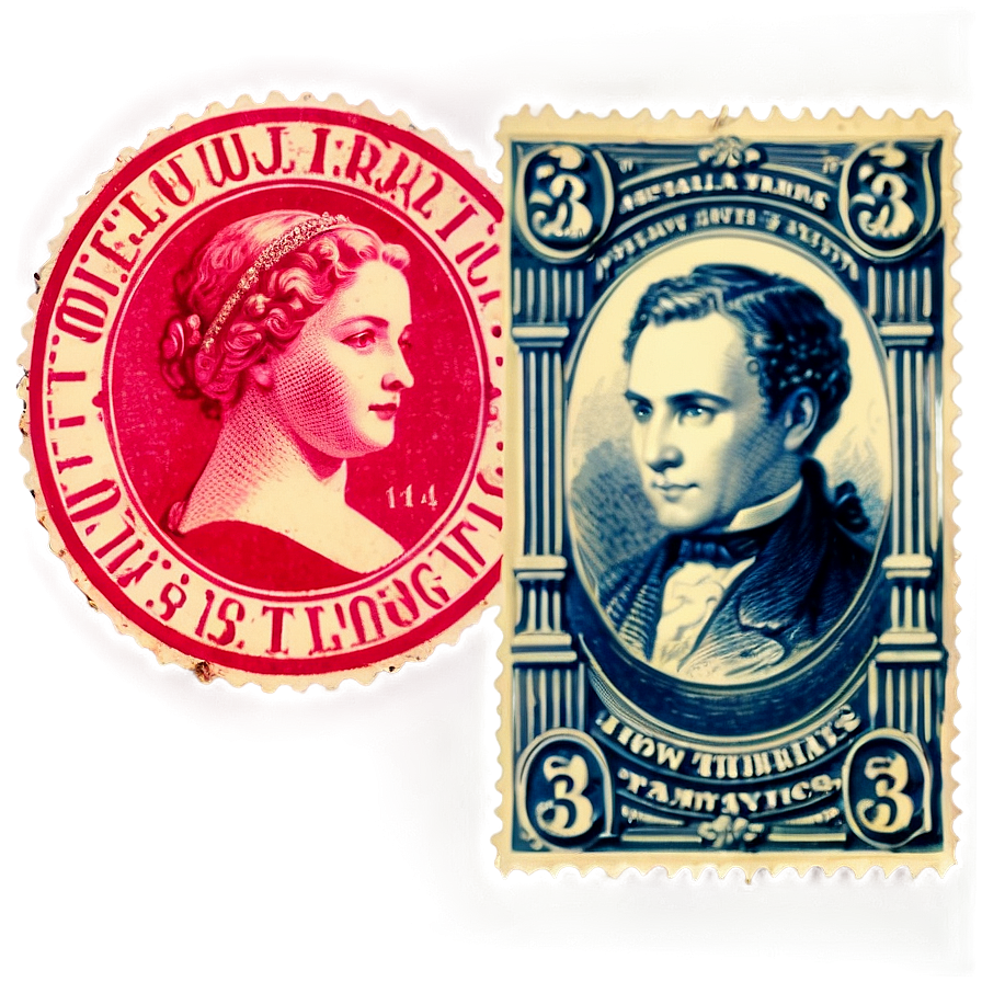 Vintage Stamp Template Png Vba